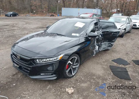 2019 Honda Accord Sport from USA, damaged, VIN 1HGCV1F38KA103901